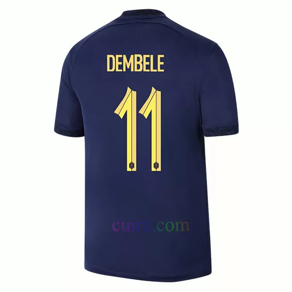 Camiseta Dembélé Francia 1ª Equipación 2022/23 | Cuirz 3