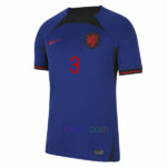 Matthijs de Ligt Camiseta Países Bajos 2ª Equipación 2022/23 | Cuirz 3