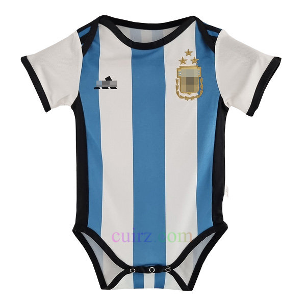 Camiseta Argentina 3 Estrellas 1ª Equipación 2022/23 Bebé | Cuirz 4