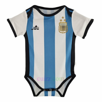 Camiseta Argentina 3 Estrellas 1ª Equipación 2022/23 Bebé | Cuirz