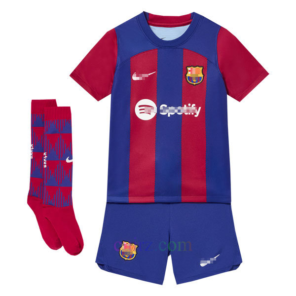 Pantalón y Camiseta Barcelona 1ª Equipación 2023 2024 para Niños | Cuirz 3