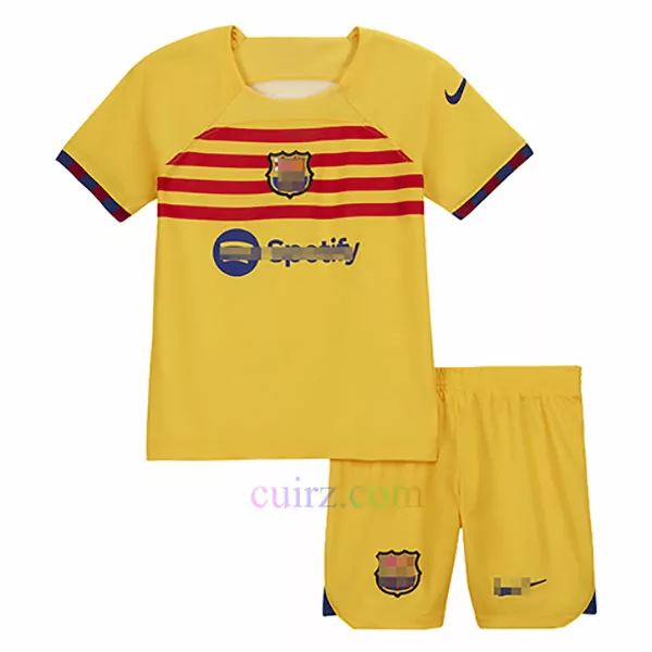 Camiseta Barça 4ª Equipación 2022/23 Niño | Cuirz 3