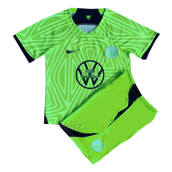 Camiseta VfL Wolfsburgo 1ª Equipación 2022/23 Niño | Cuirz