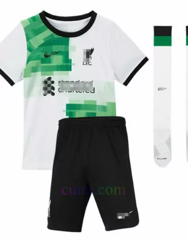 Pantalón y Camiseta Liverpool 2ª Equipación 2023 2024 para Niños | Cuirz 5