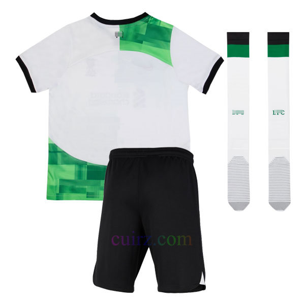 Pantalón y Camiseta Liverpool 2ª Equipación 2023 2024 para Niños | Cuirz 4