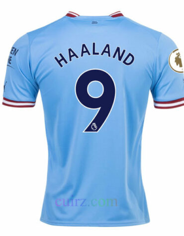 Haaland 9 Camiseta Manchester City 1ª Equipación 2022/23 de Mujer | Cuirz