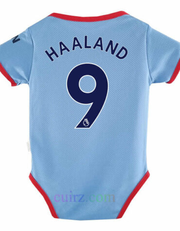 Haaland 9 Camiseta Manchester City 1ª Equipación 2022/23 Bebé | Cuirz