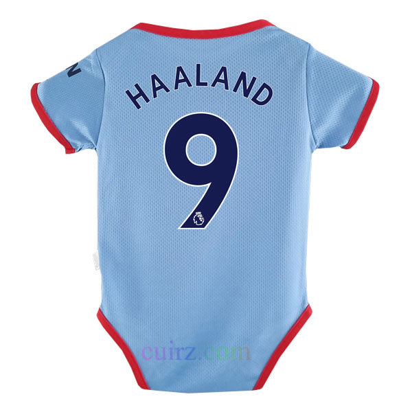 Haaland 9 Camiseta Manchester City 1ª Equipación 2022/23 Bebé | Cuirz 3