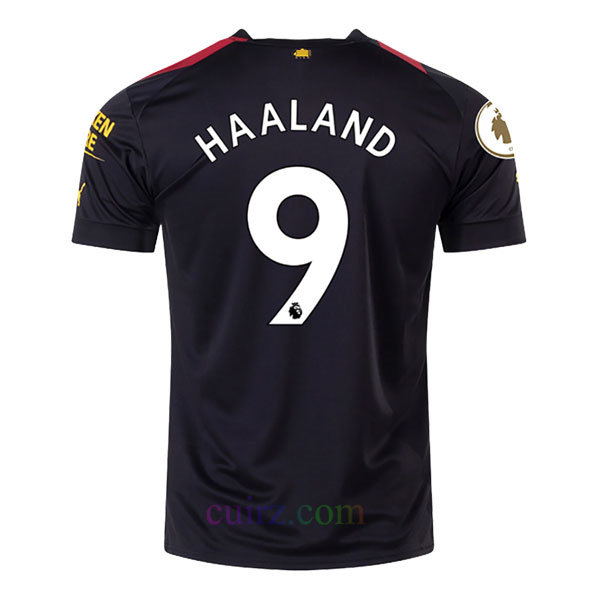 Haaland Pantalón y Camiseta Manchester City 2ª Equipación 2022/23 para Niños | Cuirz 3