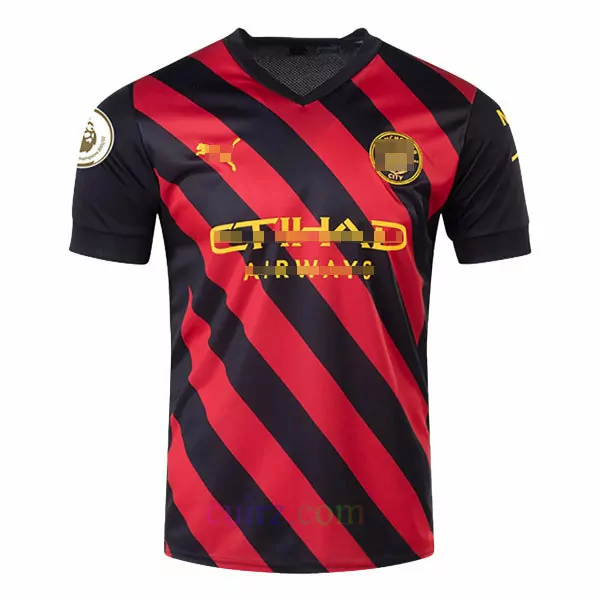 Haaland Pantalón y Camiseta Manchester City 2ª Equipación 2022/23 para Niños | Cuirz 4