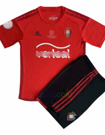 Pantalón y Camiseta Osasuna Final de la Copa del Rey 2023 para Niños | Cuirz