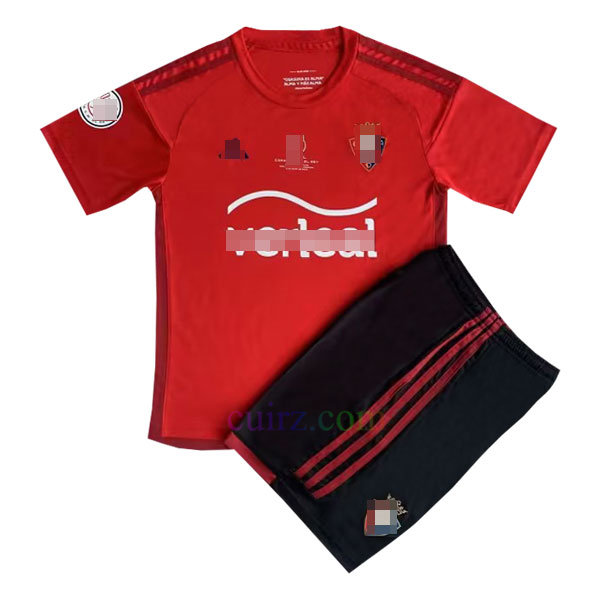 Pantalón y Camiseta Osasuna Final de la Copa del Rey 2023 para Niños | Cuirz 3