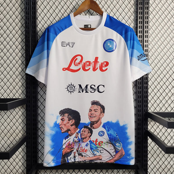 Camiseta Napoli Maglia Gara Face Game 2023 2024 | Cuirz 3