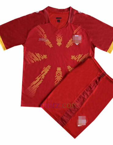 Pantalón y Camiseta Macedonia del Norte 1ª Equipación 2023 para Niños | Cuirz 5