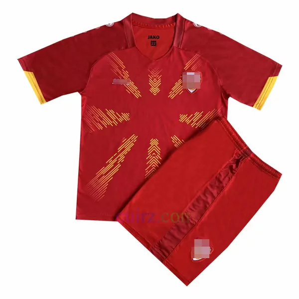 Pantalón y Camiseta Macedonia del Norte 1ª Equipación 2023 para Niños | Cuirz 3