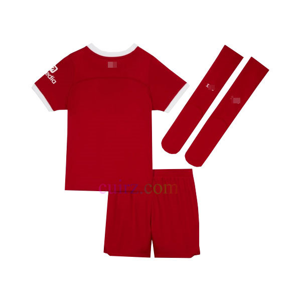 Pantalón y Camiseta Liverpool 1ª Equipación 2023/24 para Niños | Cuirz 4