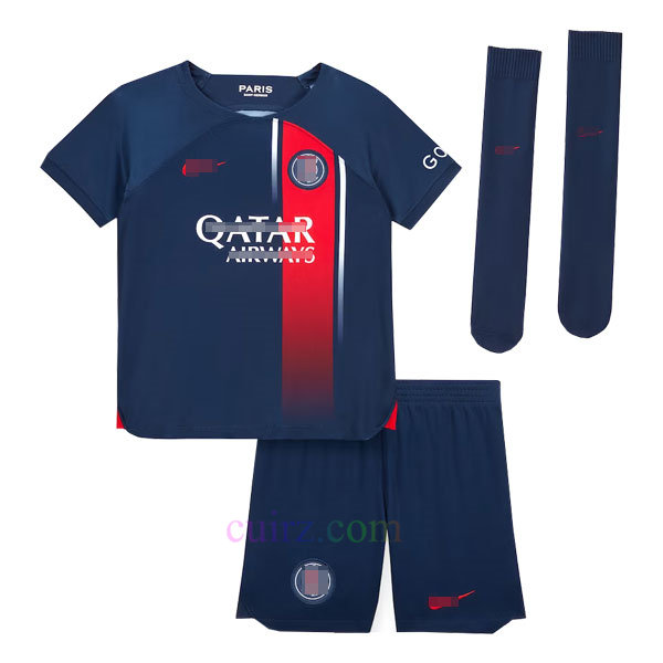 Pantalón y Camiseta PSG 1ª Equipación 2023 2024 para Niños | Cuirz 3