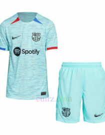 Pantalón y Camiseta Aston Villa 3ª Equipación 2023 2024 Niños