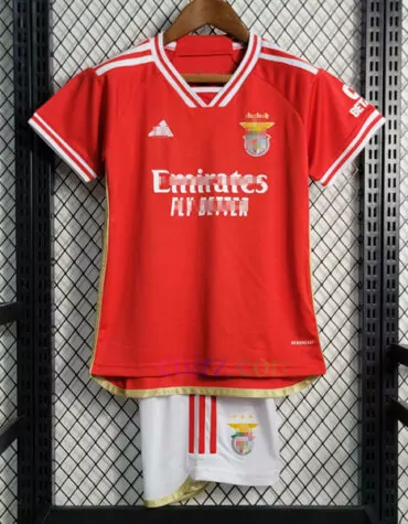 Pantalón y Camiseta Benfica 1ª Equipación 2023 2024 para Niños