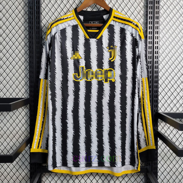 Camiseta Juventus 1ª Equipación 2023 2024 Manga Larga | Cuirz 3