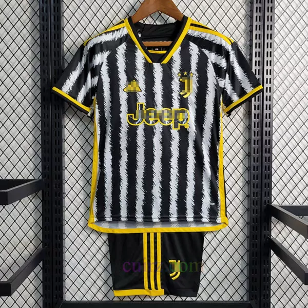 Pantalón y Camiseta Juventus 1ª Equipación 2023 2024 para Niños | Cuirz 3