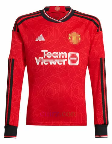 Camiseta Manchester United 1ª Equipación 2023 2024 Manga Larga