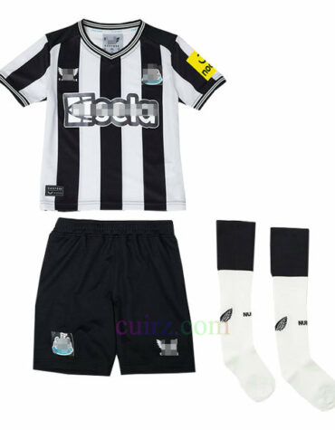 Pantalón y Camiseta Newcastle United 1ª Equipación 2023 2024 para Niños
