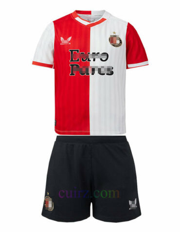 Pantalón y Camiseta Feyenoord 1ª Equipación 2023 2024 para Niños