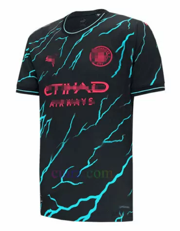 Camiseta Manchester City 3ª Equipación 2023 2024 Edición Jugador | Cuirz 5