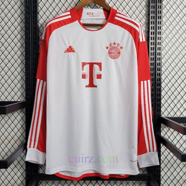 Camiseta Bayern de Múnich 1ª Equipación 2023 2024 Manga Larga | Cuirz 3