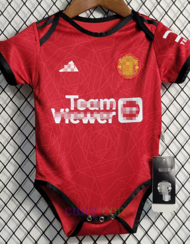 Camiseta Manchester United 1ª Equipación 2023 2024 Bebé | Cuirz 5