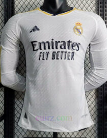 Camiseta Real Madrid 1ª Equipación 2023 2024 Manga Larga | Cuirz