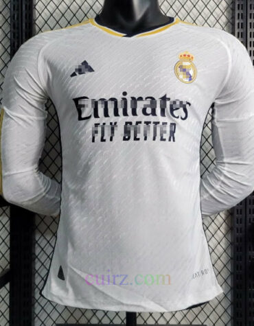 Camiseta Real Madrid 1ª Equipación 2023 2024 Edición Jugador Manga Larga | Cuirz 5
