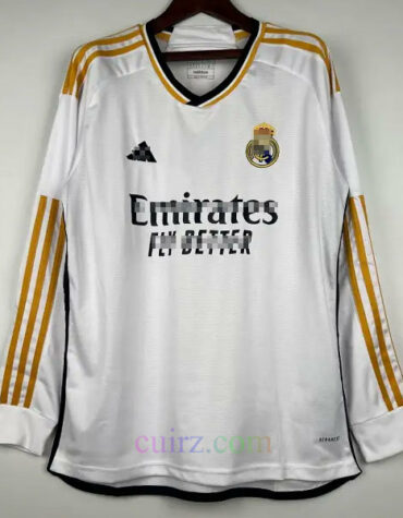 Camiseta Real Madrid 1ª Equipación 2023 2024 Manga Larga | Cuirz