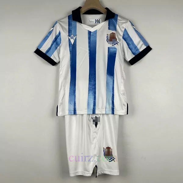 Pantalón y Camiseta Real Sociedad 1ª Equipación 2023 2024 para Niños | Cuirz 3