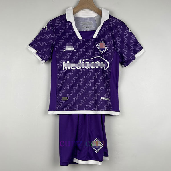 Pantalón y Camiseta Fiorentina 1ª Equipación 2023 2024 para Niños | Cuirz 3
