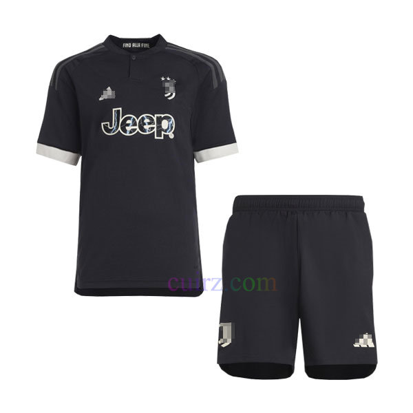 Pantalón y Camiseta Juventus 3ª Equipación 2023 2024 para Niños | Cuirz 3