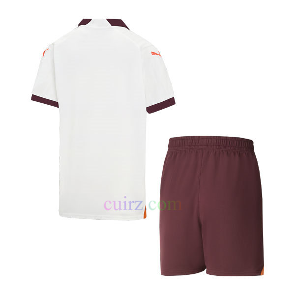 Pantalón y Camiseta Man City 2ª Equipación 2023 2024 para Niños | Cuirz 4