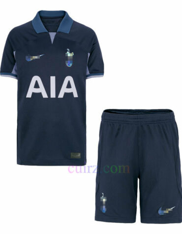 Pantalón y Camiseta Tottenham Hotspur 2ª Equipación 2023 2024 Niños
