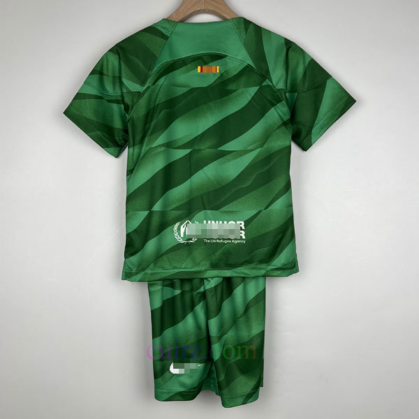 Pantalón y Camiseta de Portero Barcelona 2023 2024 para Niños | Cuirz 4