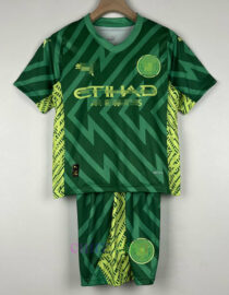 Pantalón y Camiseta de Portero Man City 2023 2024 para Niños | Cuirz 2