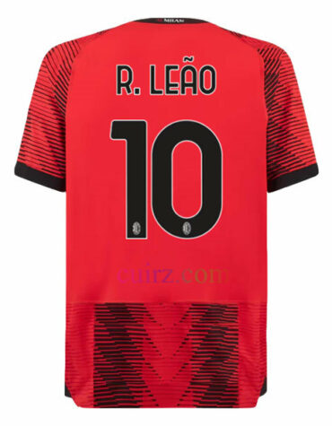 Camiseta 10 R. LEAO Milan 1ª Equipación 2023 2024