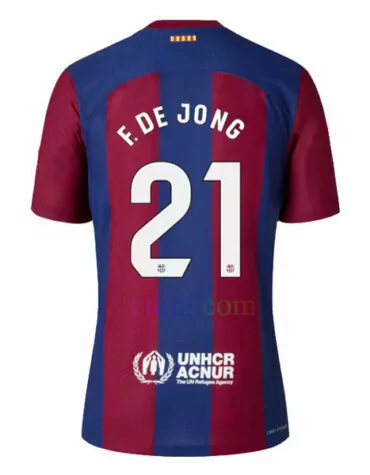 Camiseta 21 De Jong Barcelona 1ª Equipación 2023 2024