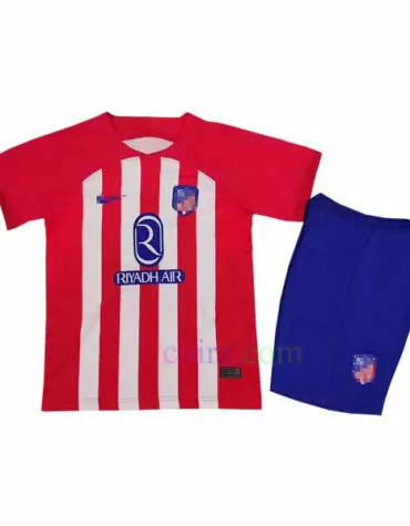 Pantalón y Camiseta Atlético de Madrid 1ª Equipación 2023 2024 Niños