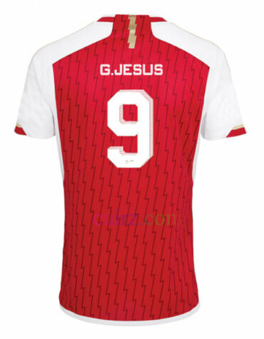 Camiseta Gabriel Jesus Arsenal 1ª Equipación 2023 2024 Champions League