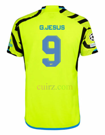Camiseta Gabriel Jesus Arsenal 2ª Equipación 2023 2024 Champions League