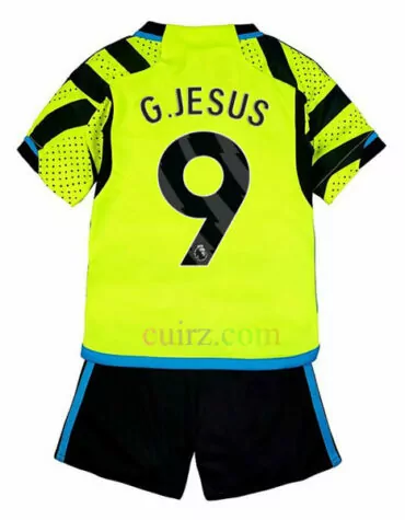 Pantalón y Camiseta Gabriel Jesus Arsenal 2ª Equipación 2023 2024 Niños