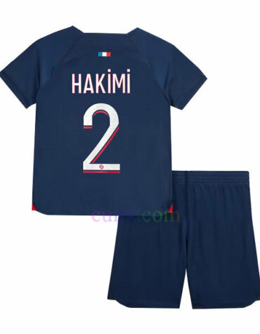 Pantalón y Camiseta Hakimi PSG 1ª Equipación 2023 2024 Niños
