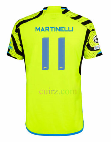 Camiseta Martinelli Arsenal 2ª Equipación 2023 2024 Champions League