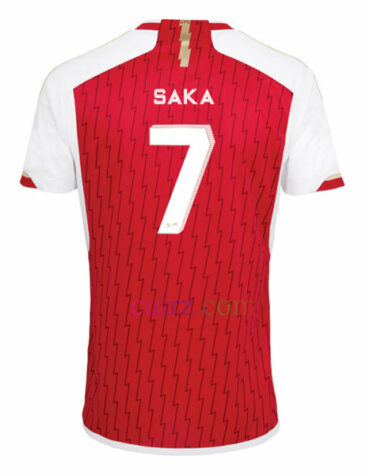 Camiseta Saka Arsenal 1ª Equipación 2023 2024 Champions League